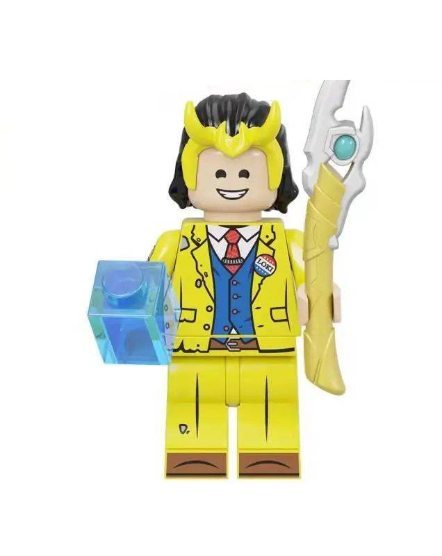 President Loki Avengers Thor Marvel Minifigure Lego Compatible Minifigs Minifigures Custom Bricks