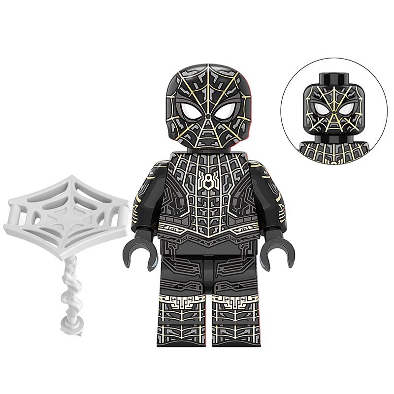 Spiderman no way home Spider-man Minifigure Lego Compatible Minifigs Custom Bricks Toy Marvel Blocks