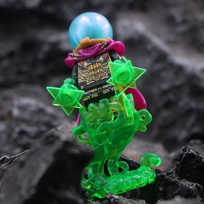 Spiderman no way home Mysterio Spider-Man Minifigure Lego Compatible Minifigs Custom Bricks