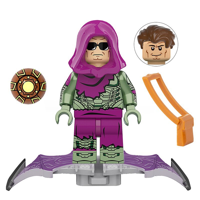 Spiderman no way home Goblin Spider-Man Minifigure Lego Compatible Minifigs Custom Bricks