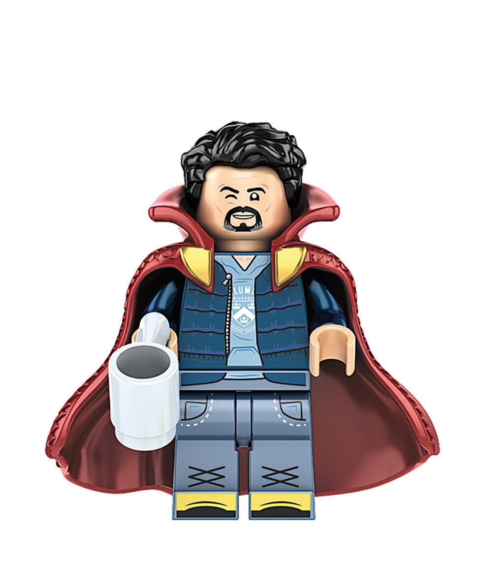 Doctor Strange Spider-man no way home Minifigure Lego Compatible Minifigs Minifigures Custom Bricks