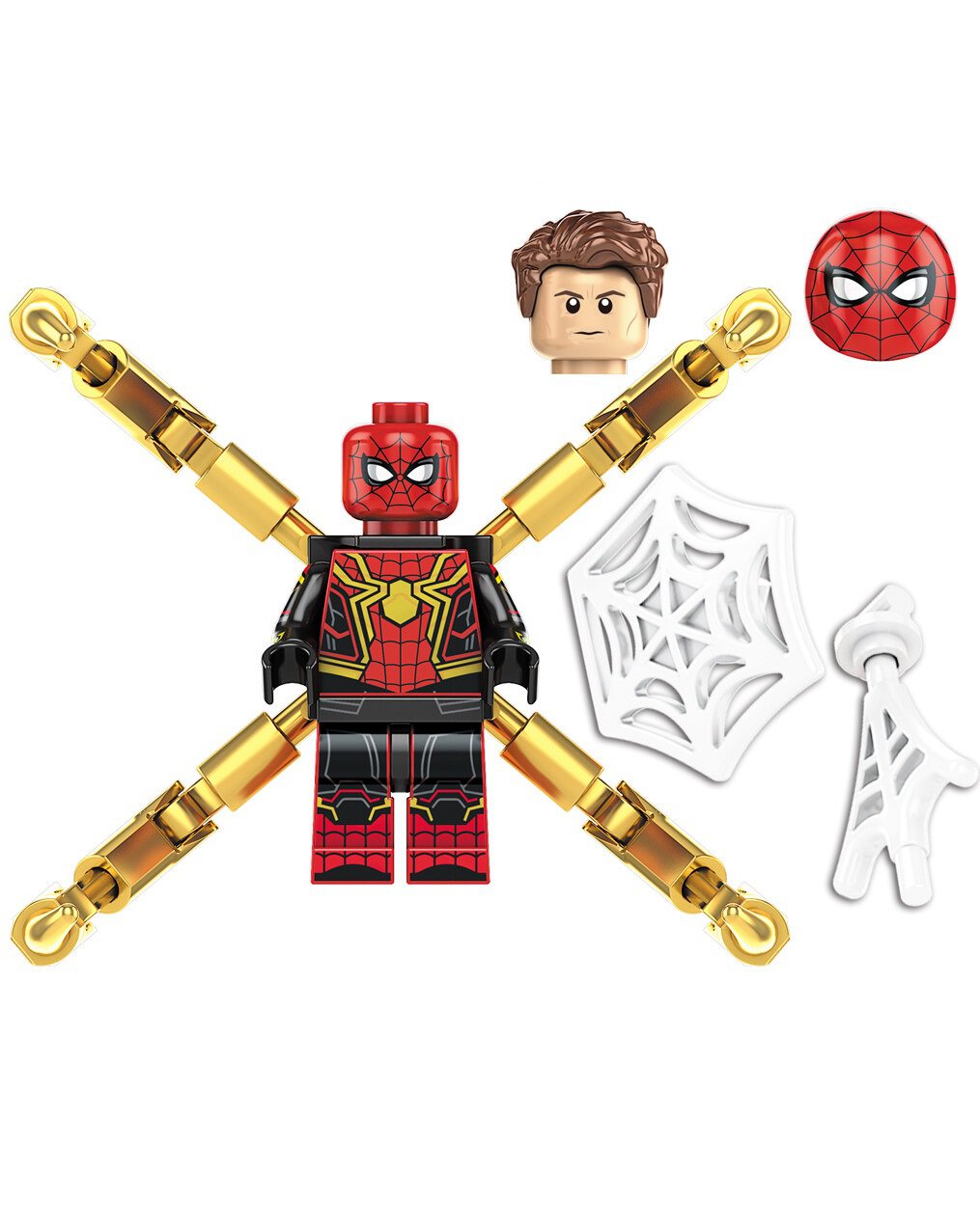 Spider-man No Way Home Minifigure Lego Compatible Minifigs Minifigures Custom Bricks