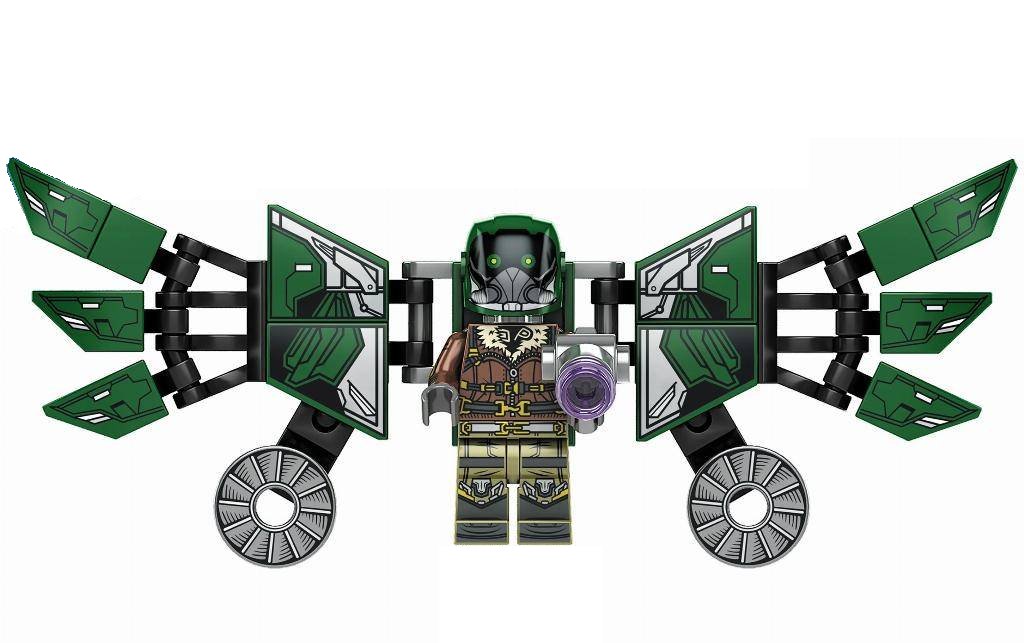 Vulture Spider-Man Homecoming Minifigure Lego Compatible Minifigs Minifigures Custom Bricks Spider