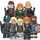Marvel Yelena Belova Taskmaster Black Widow Vostokoff Red Guardian Hydra Minifigure Lego Compatible