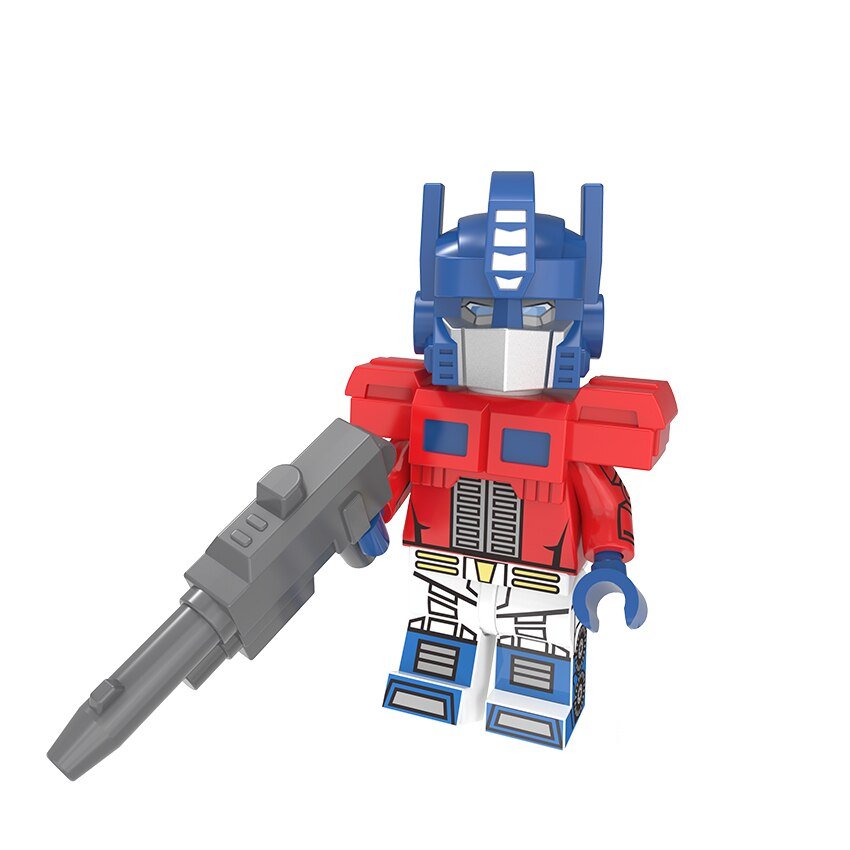 G1 Optimus Prime Transformers Autobots Decepticons Minifigures Lego Compatible Minifigs Custom Toy