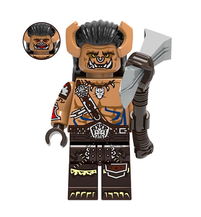 Warcraft Region Roar Orc Legion Minifigures Lego Compatible Minifigs Custom Minifigure Toy Bricks