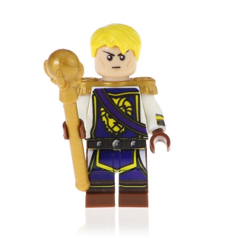 Anduin Wrynn WoW Warcraft Minifigures Lego Compatible Minifigs Custom Minifigure Toy Bricks