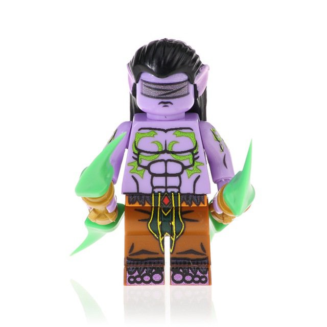Illidan Stormrage Warcraft Minifigures Lego Compatible Minifigs Custom Minifigure Toy Bricks