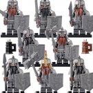 Dain Ironfoot Army Lord of the Rings Hobbit Dwarf Warriors Minifigures Compatible Lego Minifigs SET