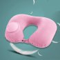 U-Shape Travel Pillow For Car Inflatable Neck Travel Accessories Comfortable Sleep Pillows