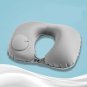U-Shape Travel Pillow For Car Inflatable Neck Travel Accessories Comfortable Sleep Pillows