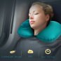 U-Shape Travel Pillow For Car Inflatable Neck Travel Accessories Comfortable Sleep Pillows