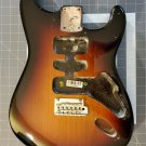 Fender American Professional Stratocaster 3-Tone Sunburst Body W/Tremolo