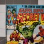 Marvel Secret Wars #1 Newsstand, Error, Signed by Mike Zeck, John Beatty w/COA!