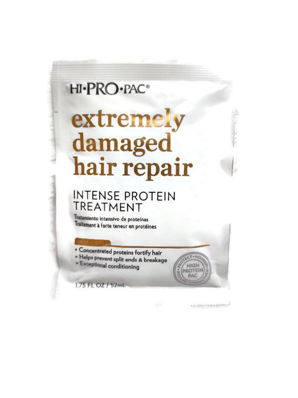 Hi-Pro-Pac Extremely Damaged Hair Repair Intense Protein Treatment, 1.75 Oz