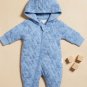 Wolf Quilted Growsuit