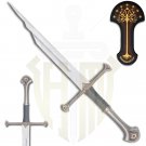 Handle Shard of Narsil with Plaque and Sheath from Lord of The Rings