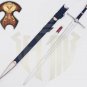 Black Strider Ranger Sword of Aragorn with Plaque and Scabbard from Lord of The Rings