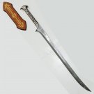 Damascus Thranduil Sword with Plaque & Sheath from The Hobbit