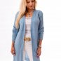FASHIONABLE LONG CARDIGAN SWEATSHIRT MANY COLORS