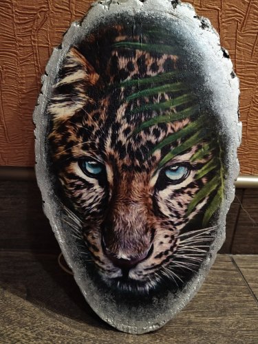 Photo on wood decoupage