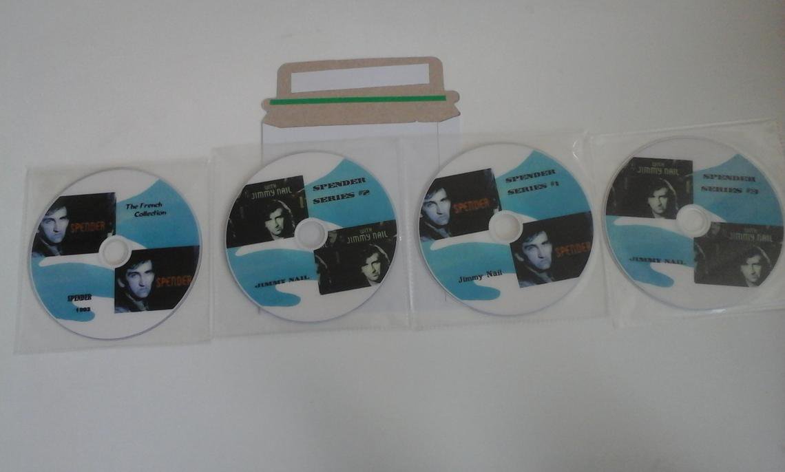 Spender - Jimmy Nail - Series 1 -2- 3 Plus Feature length Special - The French Collection 4 DVD's ..