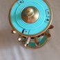 Vintage Cigarette Holder Dispenser Teal with Playing Cards.