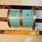 Vintage Cigarette Holder Dispenser Teal with Playing Cards.