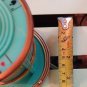 Vintage Cigarette Holder Dispenser Teal with Playing Cards.