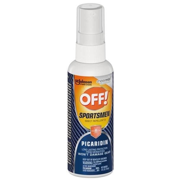 OFF! Sportsmen Insect Repellent VIII Picaridin Spritz, 4 Oz, Ticks ...