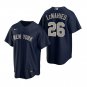 Men & Youth #26 DJ LeMahieu New York Yankees Alternate Cool Base Jersey Navy Blue