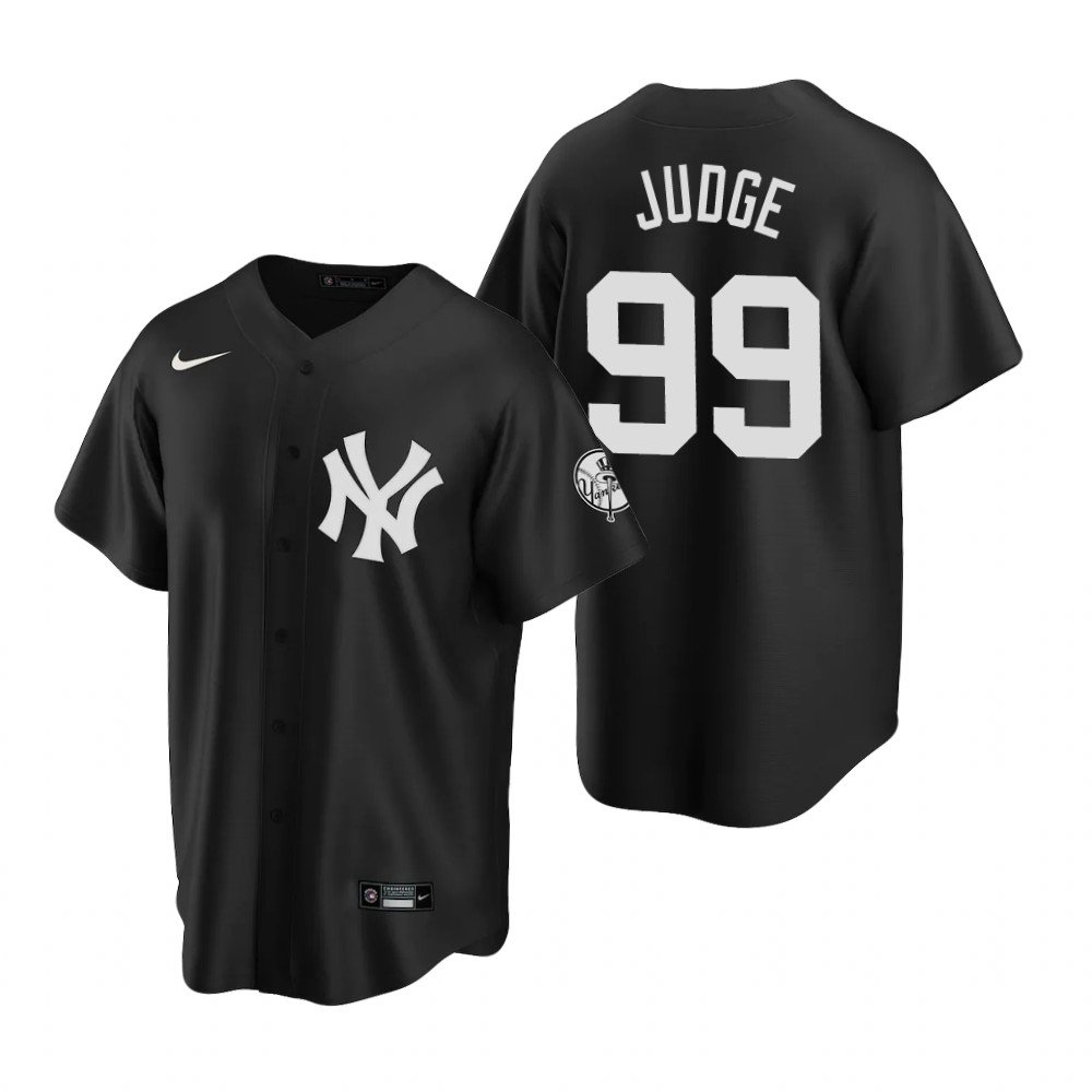 Men & Youth Kids #99 Aaron Judge New York Yankees Black Alternate Jersey