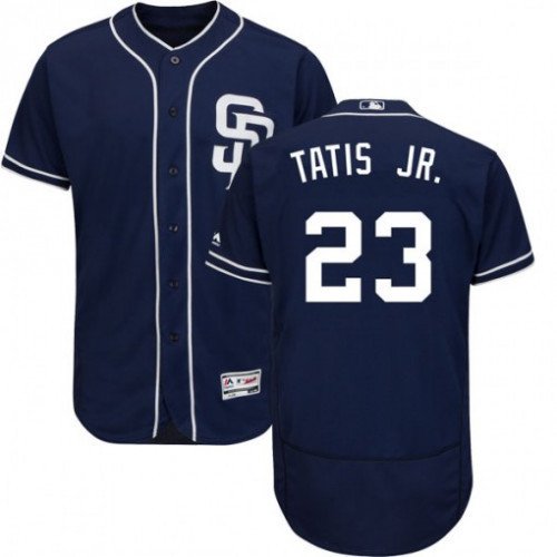 Men & Youth San Diego Padres #23 Fernando Tatis Jr. Flex Base Navy Blue Jersey