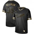 Men & Youth Los Angeles Dodgers #35 Cody Bellinger Black Golden Edition Jersey
