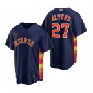 Men & Youth Kids #27 Jose Altuve Houston Astros Navy Blue Alternate Jersey