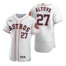 Men & Youth Kids #27 Jose Altuve Houston Astros Flex Base White Home Jersey
