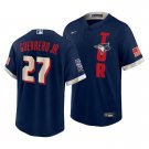 Men & Youth #27 Vladimir Guerrero JR. Toronto Blue Jays 2021 All-Star Game Blue Jersey