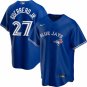 Men & Youth #27 Vladimir Guerrero JR. Toronto Blue Jays Cool Base Royal Blue Jersey