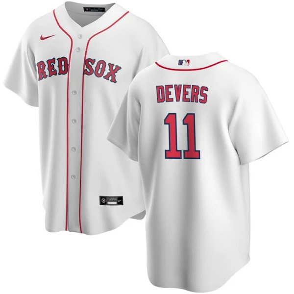 Men & Youth #11 Rafael Devers Boston Red Sox Cool Base Red Jersey