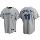 Men & Youth #11 Bo Bichette Toronto Blue Jays Cool Base Gray Road Jersey
