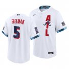 Men & Youth #5 Freddie Freeman Altanta Braves Cool Base 2021 All-Star Game White Jersey