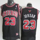 Men's #23 Michael Jordan Chicago Bulls Stitched Black Jersey