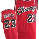 Men's #23 Michael Jordan Chicago Bulls Throwback Red Jersey