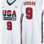 Men's #23 Michael Jordan Dream Team USA 1992 Olympic Game White Jersey