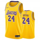 Men & Youth #24 Kobe Bryant Los Angeles Lakers Icon Edition Jersey Yellow