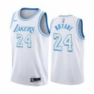Men & Youth #24 Kobe Bryant Los Angeles Lakers City Edition White Jersey