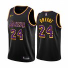 Men & Youth #24 Kobe Bryant Los Angeles Lakers Earned Edition Black Jersey