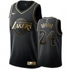 Men & Youth Kids #24 Kobe Bryant Lakers Black Golden Edition Jersey