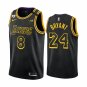 Men & Youth Kobe Bryant Los Angeles Lakers #8 & 24 City Edition Black Jersey