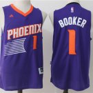 Men & Youth Kids Phoenix Suns #1 Devin Booker Throwback Edition Purple Jersey